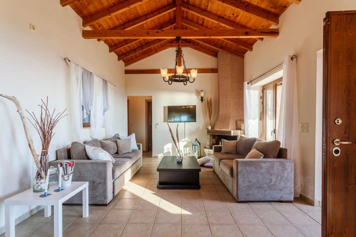 Mani Panoramic Seaviews - Luxury Summer Haven Leuktron Buitenkant foto