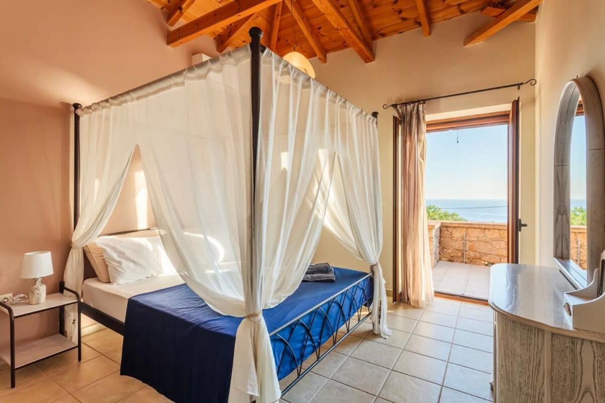 Mani Panoramic Seaviews - Luxury Summer Haven Leuktron Buitenkant foto